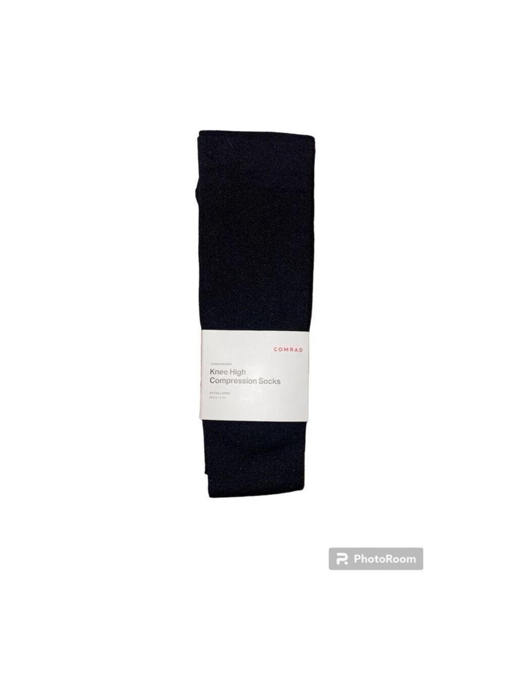 COMRAD | COMPANIONS - SOLID Knee-High Compression Socks Black XL